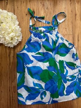 Women’s Boutique Floral Halter Blouse
